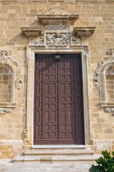 Iglesia de San Domenico. Gallipoli. Puglia. Italia . —  Fotos de Stock