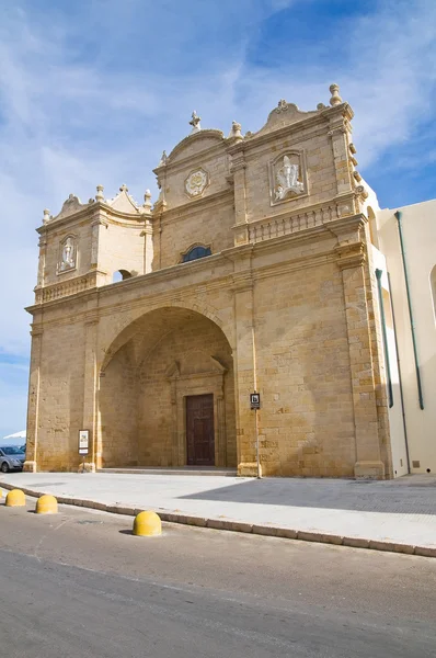 Iglesia de San Francesco d 'Assisi. Gallipoli. Puglia. Italia . — Foto de Stock