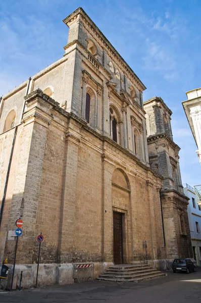 Mother church of the Assumption. Galatone. Puglia. Italy. — Stock Photo, Image