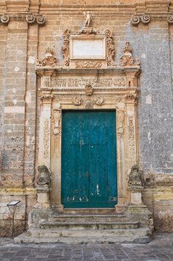 Kilise st. Sebastiano. Galatone. Puglia. İtalya.