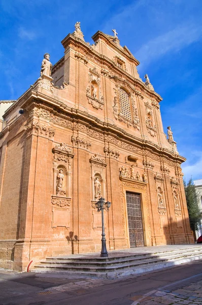 Santuario del Santo Crucifijo. Galatone. Puglia. Italia . —  Fotos de Stock