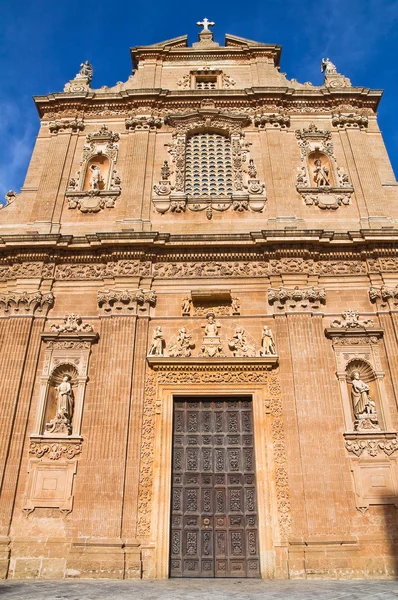 Heiligdom van Heilige kruisbeeld. Galatone. Puglia. Italië. — Stockfoto