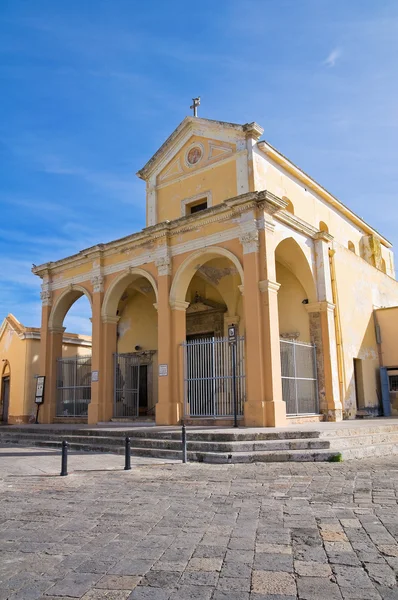 Svatyně st. maria del canneto. Gallipoli. Puglia. Itálie. — Stock fotografie