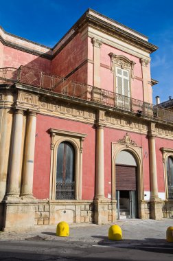 de paolo palace. Galatone. Puglia. İtalya.