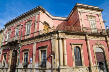 de paolo palace. Galatone. Puglia. İtalya.