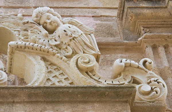 Basílica Catedral de Santa Ágata. Gallipoli. Puglia. Italia . —  Fotos de Stock