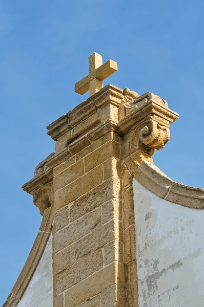 Kilise aziz maria della purita of'. Gelibolu. Puglia. İtalya. — Stok fotoğraf