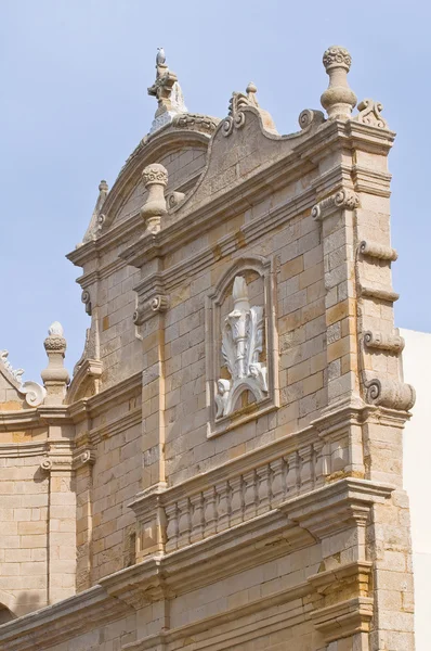 St. francesco d'assisi-templom. Gallipoli. Puglia. Olaszország. — Stock Fotó