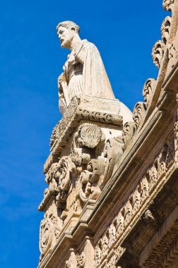 Bazilika Katedrali St agata. Gelibolu. Puglia. İtalya.