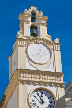 Saat Kulesi. Gelibolu. Puglia. İtalya.