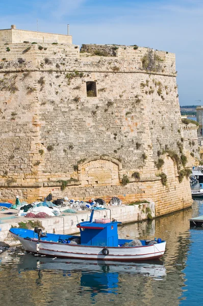 Panoramisch uitzicht op Gallipoli. Een Puglia. Italië. — Stockfoto