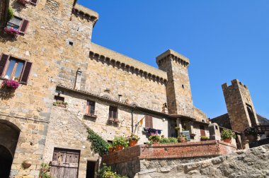 bolsena Castle. Lazio. İtalya.