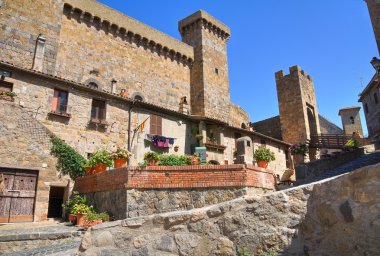 Castle of Bolsena. Lazio. Italy. clipart