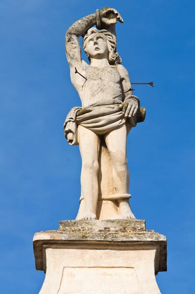 Porta st. sebastiano. Galatone. Puglia. Italië. — Stockfoto