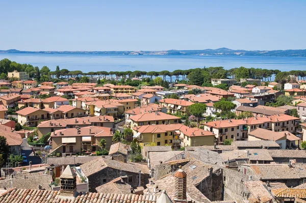 Panoramautsikt över bolsena. Lazio. Italien. — Stockfoto