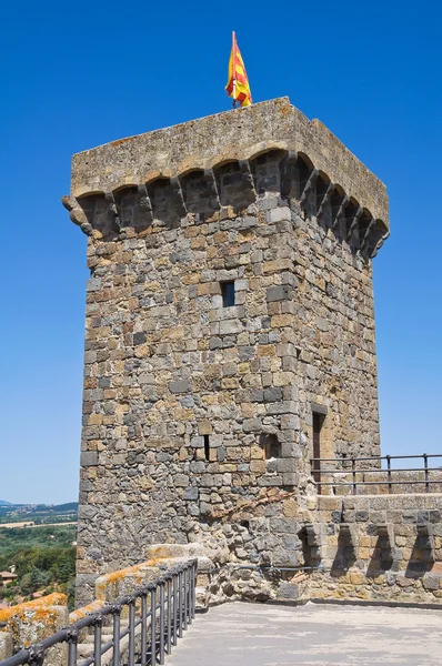 Zamek Bolsena. Lazio. Włochy. — Zdjęcie stockowe