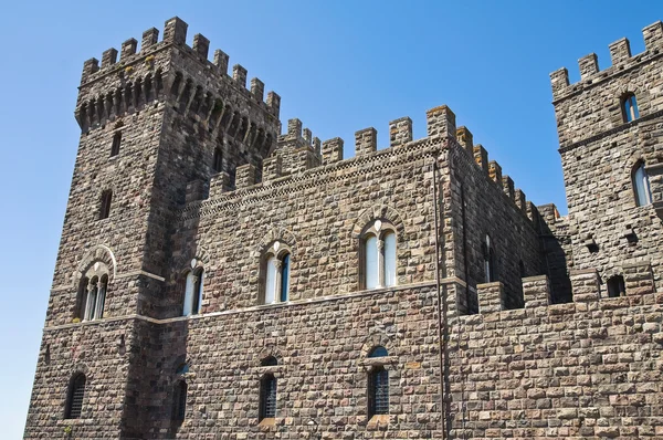 Torre alfina Castle. Lazio. İtalya. — Stok fotoğraf