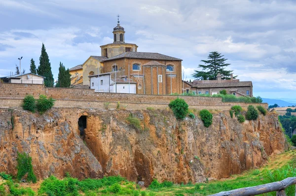 View of Civita Castellana. Lazio. Italy. — Stock Photo, Image