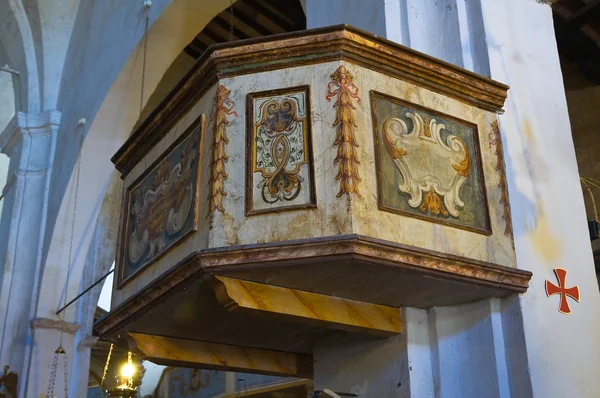 Kyrkan av St donato. Civita di bagnoregio. Lazio. Italien. — Stockfoto