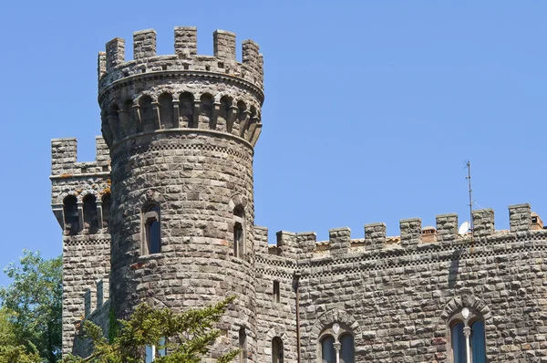 Castle of Torre Alfina. Lazio. Italy. — Stock Photo, Image