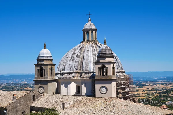 Cathedral of St. Margherita. Montefiascone. Lazio. Italy. — Stock Photo, Image