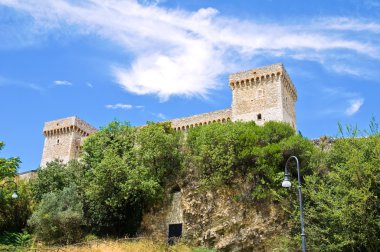 Albornoz Kalesi. Narni. Umbria. İtalya.