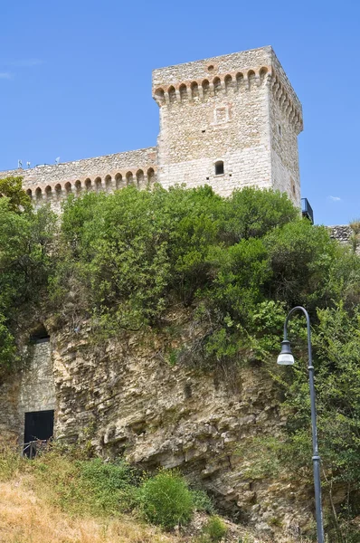 Albornoz twierdzy. Narni. Umbria. Włochy. — Zdjęcie stockowe