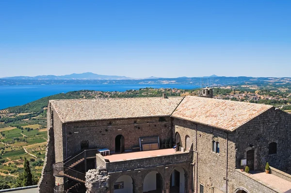 Rocca dei papi. Montefiascone. Lazio. Włochy. — Zdjęcie stockowe