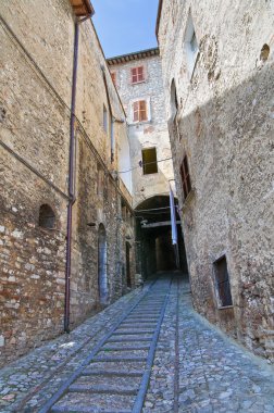 alleyway. Narni. Umbria. İtalya.