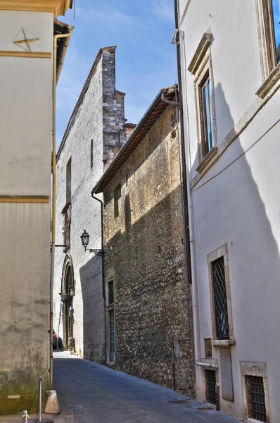 Para o beco. Narni. Úmbria. Itália . — Fotografia de Stock