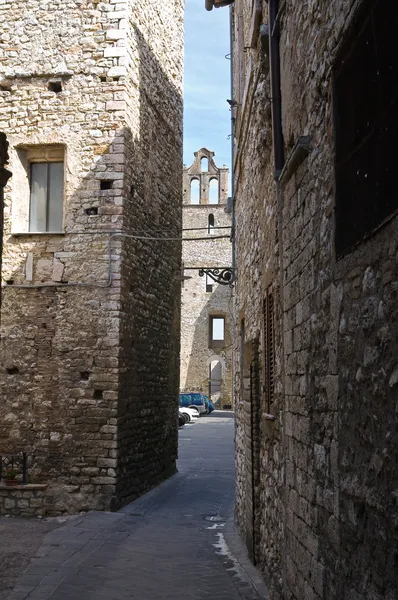 Alleyway. Narni. Umbria. Italy. — Stock Photo, Image