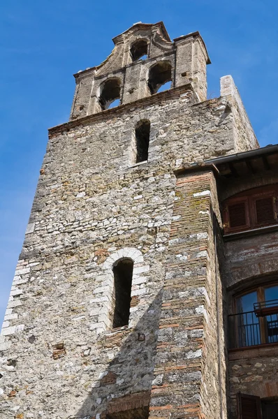 Belltower st. Bernardino. Narni. Umbria. İtalya.