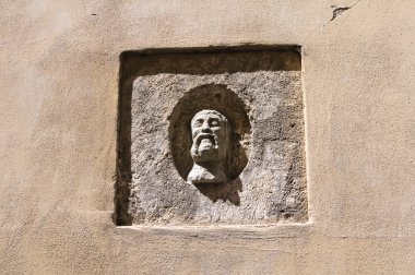 tarihi Saray. Narni. Umbria. İtalya.