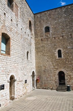 Albornoz Kalesi. Narni. Umbria. İtalya.