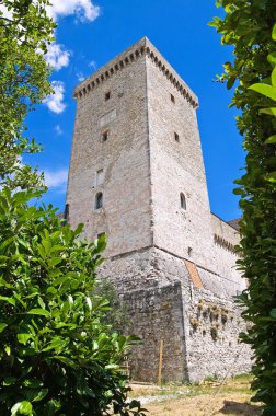 Albornoz Kalesi. Narni. Umbria. İtalya.