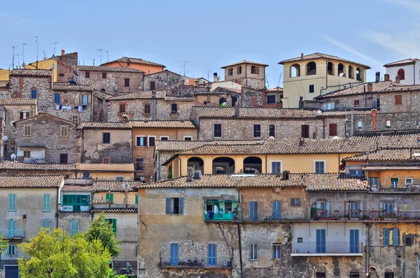 Narni panoramik manzaralı. Umbria. İtalya. — Stok fotoğraf