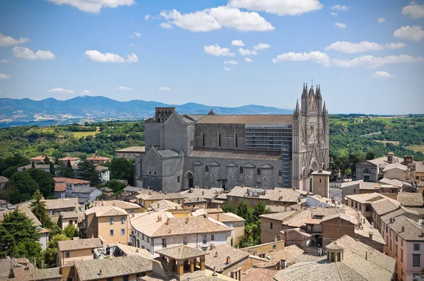 Panoramiczny widok Orvieto. Umbria. Włochy. — Zdjęcie stockowe