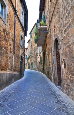alleyway. Orvieto. Umbria. İtalya.