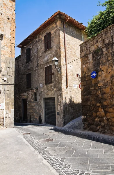 Alleyway. Orvieto. Umbria. İtalya. — Stok fotoğraf