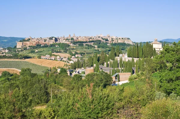 Panoramiczny widok Orvieto. Umbria. Włochy. — Zdjęcie stockowe