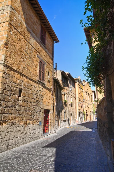 Alleyway. Orvieto. Umbria. Italy. — Stock Photo, Image