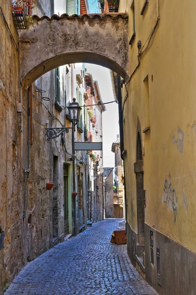 Callejuela. Orvieto. Umbría. Italia . — Foto de Stock