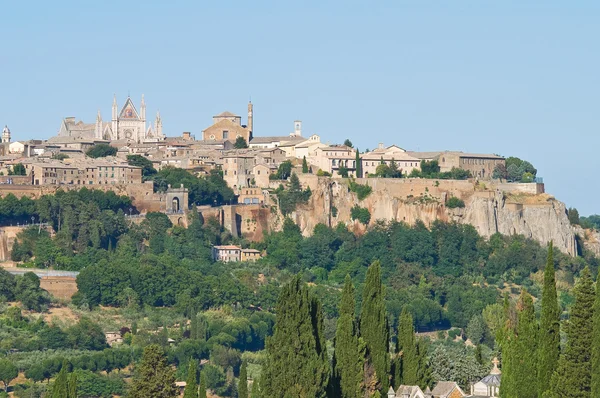 Panoramablick auf Orvieto. Umbrien. Italien. — Stockfoto