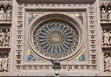 Orvieto Katedrali. Umbria. İtalya.