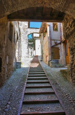 alleyway. San gemini. Umbria. İtalya.