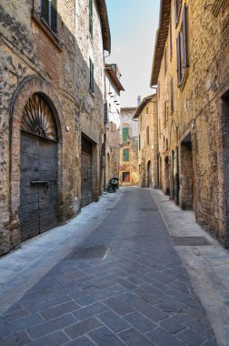 alleyway. San gemini. Umbria. İtalya.