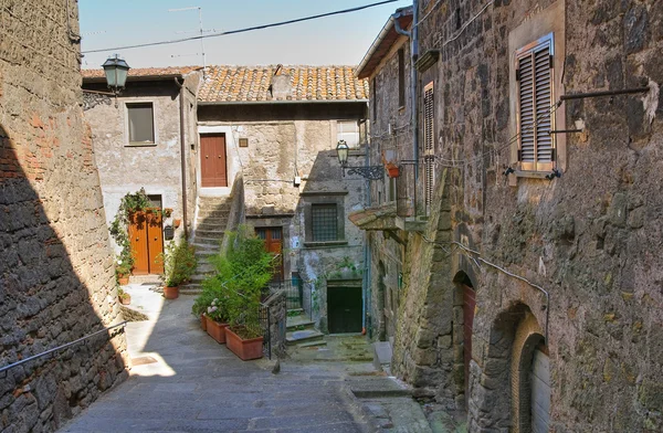 Para o beco. Vitorchiano. Lazio. Itália . — Fotografia de Stock