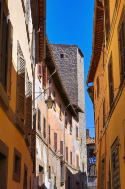 alleyway. Viterbo. Lazio. İtalya.