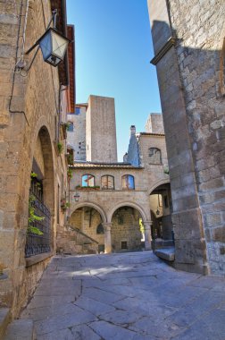alleyway. Viterbo. Lazio. İtalya.