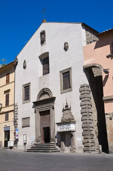 Kirche des hl. Engels in spatha. viterbo. Latium. Italien. — Stockfoto